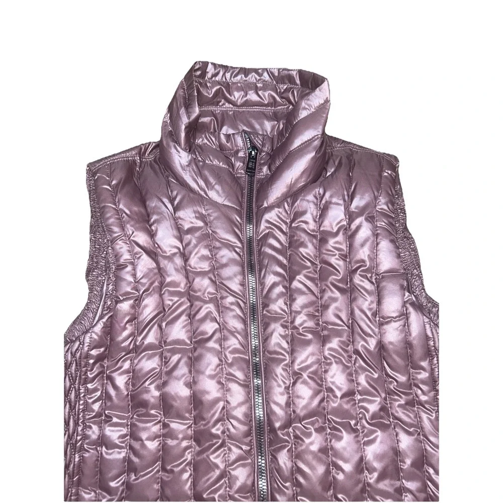 Calvin Klein Performance Small Petite Premium Down Quilted Vest  Security Pocket